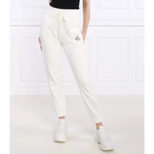 Pinko Spodnie dresowe | Regular Fit - Dresy damskie - miniaturka - grafika 1