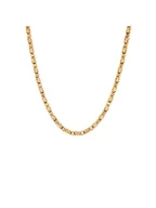 Naszyjniki męskie - ICED STUFF Łańcuszek Królewski Złoty - miniaturka - grafika 1