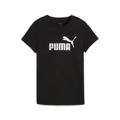 Koszulki i topy damskie - Koszulka damska PUMA ESS METALLIC NO. 1 LOGO TEE S - miniaturka - grafika 1