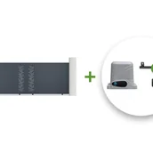 Bramy garażowe - CASANOOV BRAMA przesuwna elektryczna 4m ARLBERG 400C140 + napęd TANKER C600 - miniaturka - grafika 1