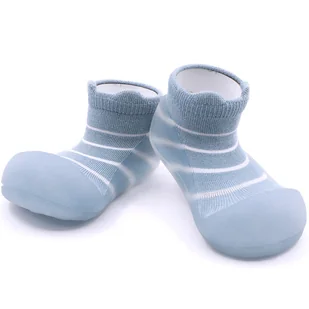 Attipas® Lekkie Bambusowe Buciki Niemowlęce Bamboo See Through Bear Blue 10,8 Cm / 19 Antypoślizgowe - Skarpetki dla dzieci Attipas® Lekkie Bambusowe Buciki Niemowlęce Bamboo See Through Bear Blue 10,8 Cm / 19 Antypoślizgowe - Skarpetki dla dzieci - miniaturka - grafika 1