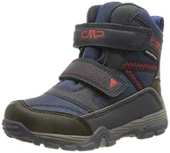 Buty dla dziewczynek - CMP Unisex Kids Pyry Snow Boot WP buty dziecięce, black blue, 29 EU - miniaturka - grafika 1
