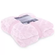 Koce - DecoKing DecoKing - Koc Sardi - Pudrowy róż 170x200 cm - miniaturka - grafika 1