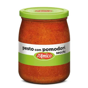 Pesto rosso z suszonych pomidorów 500 g D'Amico - Pasztet i przetwory mięsne - miniaturka - grafika 1