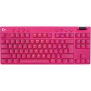 Klawiatury - LOGITECH G PRO X TKL Lightspeed Magenta - miniaturka - grafika 1