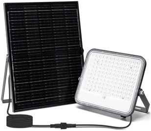 Aigostar - LED RGB Ściemnialny naświetlacz solarny LED/20W/3,4V IP66 + pilot - Lampy ogrodowe - miniaturka - grafika 1