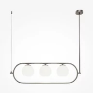Lampy sufitowe - Metalowa lampa wisząca Erich MOD221PL-03N kule chrom - miniaturka - grafika 1
