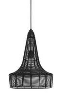 Lampy sufitowe - D2.Design DESIGN Lampa wisząca Melia matowa czarna Design 149740 - miniaturka - grafika 1