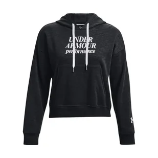 Bluza sportowa damska Under Armour Essential Script z kapturem - Bluzy damskie - miniaturka - grafika 1
