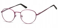 Okulary korekcyjne, oprawki, szkła - Lenonki Zerówki Oprawki okulary Korekcyjne FIOLET - miniaturka - grafika 1