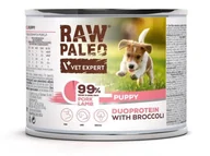Mokra karma dla psów - Raw Paleo Pork&Lamb Puppy Can 200g - miniaturka - grafika 1