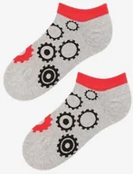 Skarpetki męskie - Skarpety stopki męskie z zębatymi kołami Wheel Marilyn - miniaturka - grafika 1