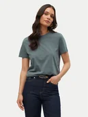 Koszulki i topy damskie - Vero Moda T-Shirt Paulina 10316991 Zielony Regular Fit - miniaturka - grafika 1