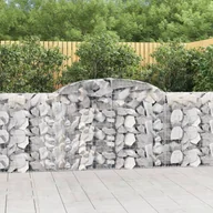 Ogrodzenia - Kosze gabionowe, 15 szt, 300x30x100/120cm, galwanizowane żelazo - miniaturka - grafika 1