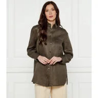 Koszule damskie - Max Mara Leisure Lniana koszula NOEL Loose fit - miniaturka - grafika 1