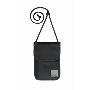 Paszportówka Jack Wolfskin ORGANIZER black - ONE SIZE - Portfele - miniaturka - grafika 1