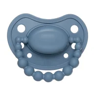 Smoczki uspokajające - Luu Kids, smoczek uspokajający, pozycjonujący, silikonowy, Cloudy Blue, 3-6 miesięcy, 1 sztuka - miniaturka - grafika 1