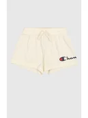 Spodenki damskie - Champion Szorty dresowe w kolorze kremowym - miniaturka - grafika 1