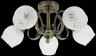 Lampy sufitowe - ELEM Elegancka lampa sufitowa do dużego pokoju 7138/5 21QG z serii DAKOTA - miniaturka - grafika 1