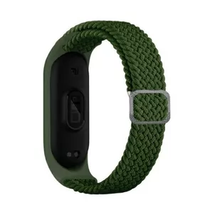 Beline pasek Mi Band 5/6 Textile zielony/green - Akcesoria do smartwatchy - miniaturka - grafika 1