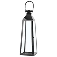 Poduszki ogrodowe - Beliani Lampion czarny 53 cm CRETE - miniaturka - grafika 1