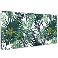 Podkładki na biurko - Podkładka na biurko z nadrukiem Rajskie liście 100x50 cm - miniaturka - grafika 1