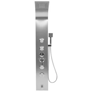 Fala Zestaw natryskowy Steely 2 75981 Inox Raty - Zestawy prysznicowe - miniaturka - grafika 1
