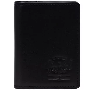 Herschel Gordon Leather RFID Wallet 11148-00001, Kobieta/Mężczyzna, Portfel, Czarny - Portfele - miniaturka - grafika 1