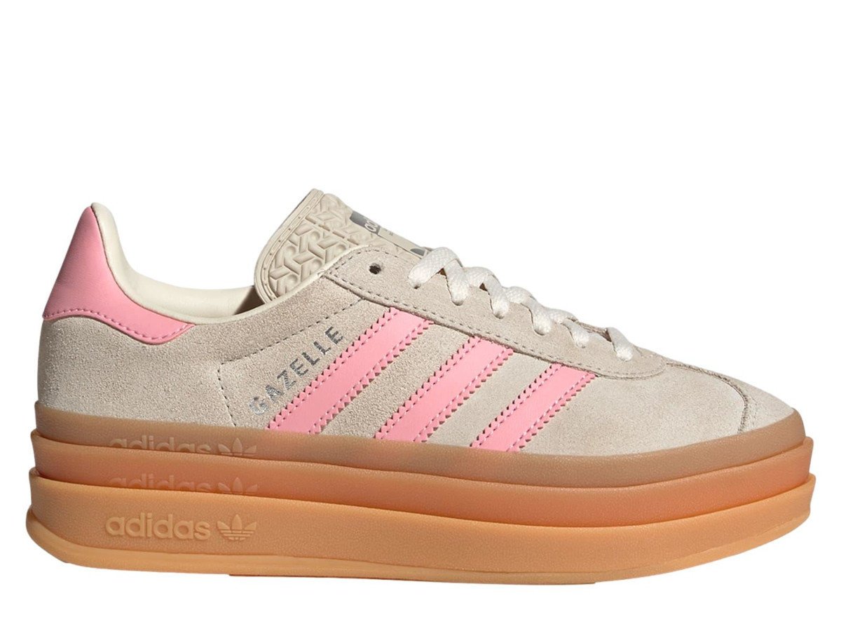 Buty dziecięce adidas JQ7409 GAZELLE BOLD Beżowe