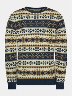Blend Sweter 20715865 Kolorowy Regular Fit - Swetry męskie - miniaturka - grafika 1