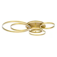 Lampy sufitowe - Pierścieniowa lampa sufitowa RINGS MSE1501100504 LED 80W 2500-6000K złota - miniaturka - grafika 1
