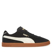 Sneakersy męskie - Sneakersy Puma Club II Era Suede 400717 01 Czarny - miniaturka - grafika 1
