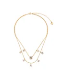 Naszyjniki - Guess Naszyjnik JUBN06 028JW Złoty - miniaturka - grafika 1