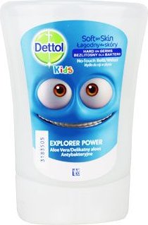 Dettol DETTOL Kids Zapas do bezdotykowego dozownika mydła Poszukiwacz przygód 250 ml)