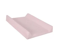 Przewijaki - Ceba Baby Podwójna mata do przewijania z płytą stałą 50x70) Comfort Caro Różowa - miniaturka - grafika 1