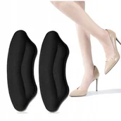 Pielęgnacja stóp - Zapiętki Piankowe Do Butów Obtarcia Pięty Wklejane, Czarny - miniaturka - grafika 1