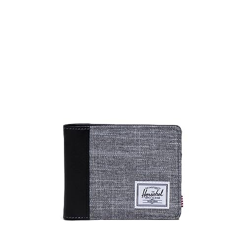 Herschel Supply Co. Portfel Hank Raven Crosshatch jeden rozmiar, Raven Crosshatch, jeden rozmiar, portfel Hank