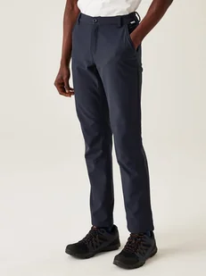 Regatta Spodnie softshellowe "Fenton" w kolorze granatowym - Odzież trekkingowa męska - miniaturka - grafika 1