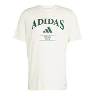 Koszulki sportowe męskie - Koszulka męska adidas Heritage Graphic Tee White S - miniaturka - grafika 1