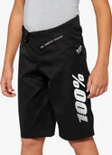 Spodenki rowerowe - 100% Szorty juniorskie 100% R-CORE Youth Shorts black roz. 28 EUR 42 NEW 2022 - miniaturka - grafika 1