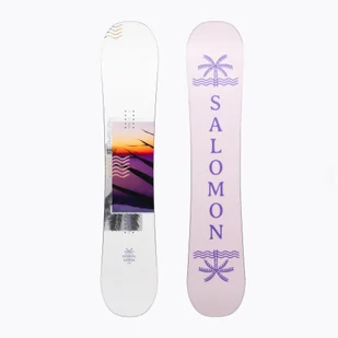 Deska snowboardowa damska Salomon Lotus biała L47018600 - Deski snowboardowe - miniaturka - grafika 1