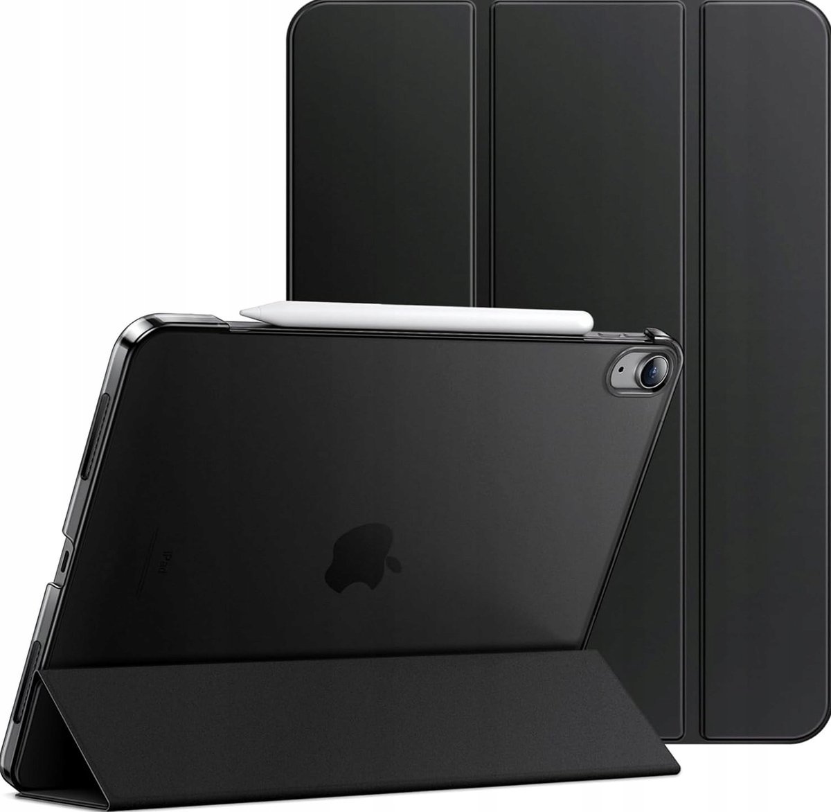 JETech Etui dla iPad Air 13 Cala M4/M3/M2 (2026/2025/2024), Szczupły Podstawkę Twardy Tylna Skorupa Inteligentna Osłona z Automatycznie Budzi/Spać (..