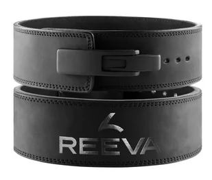 Pas do podnoszenia ciężarów skórzany Weight Lifting Belt REEVA - Pozostały sprzęt i akcesoria do ćwiczeń - miniaturka - grafika 1