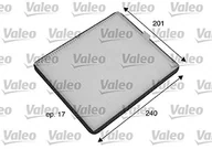 Filtry kabinowe - Filtr kabinowy VALEO 698773 CU2431 698773 - miniaturka - grafika 1