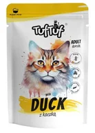 Mokra karma dla kotów - TUF TUF Mielonka z kaczką dla kota saszetka 300g - miniaturka - grafika 1