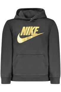 CZARNA BLUZA DZIECIĘCA NIKE Z ROZPINANYM NA ZAMEK - Bluzy dla chłopców - miniaturka - grafika 1