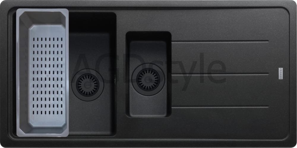 FRANKE Basis BFG 651-97 onyx BLACK EDITION (114.0741.191)