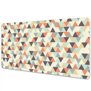 Duża mata na biurko Małe figury geometryczne 90x45 cm - Podkładki na biurko - miniaturka - grafika 1
