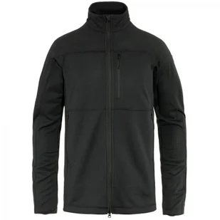 Męska bluza Fjällräven Abisko Lite Fleece Jacket M Rozmiar: L / Kolor: czarny - Bluzy sportowe męskie - miniaturka - grafika 1