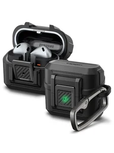 Spigen Lock Fit matte black - Samsung Galaxy Buds 3 Pro/3 - Słuchawki Spigen Lock Fit matte black - Samsung Galaxy Buds 3 Pro/3 - Słuchawki - miniaturka - grafika 1